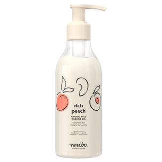 Resibo Rich Peach, naturalny żel myjący do twarzy, 250 ml - zdjęcie produktu