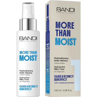 Bandi Professional More Than Moist, hydroaktywny tonik mleczny z bankiem kolagenu, 100 ml - zdjęcie produktu