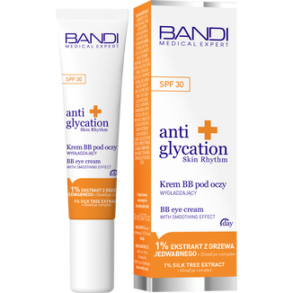 Bandi Medical Expert Anti Glycation, krem BB pod oczy wygładzający, SPF 30, 14 ml Bandi Medical Expert Anti Glycation, krem BB pod oczy wygładzający, SPF 30, 14 ml - zdjęcie produktu