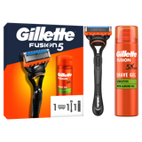 Zestaw Gillette Fusion 5, maszynka, 1 sztuka + ostrze, 1 sztuka + żel do golenia, 200 ml - miniaturka zdjęcia produktu