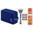 Zestaw Gillette Fusion 5, maszynka do golenia, 1 sztuka + ostrze, 4 sztuki + żel do golenia, 200 ml + kosmetyczka - 2 Zestaw Gillette Fusion 5, maszynka do golenia, 1 sztuka + ostrze, 4 sztuki + żel do golenia, 200 ml + kosmetyczka - miniaturka 2 zdjęcia produktu