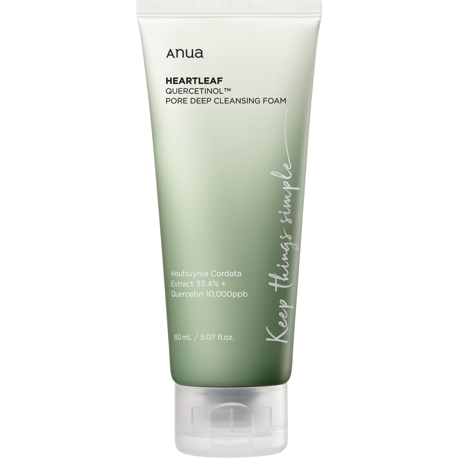 Nieznana Anua Heartleaf Quercet Pore Deep Clean Foam, reinigend Schaum für das Gesicht, 150 ml — Inhaltsstoffe und Bewertung