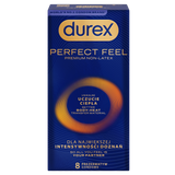 Durex Perfect Feel Premium Non-Latex, prezerwatywy nielateksowe, unikalne uczucie ciepła, 8 sztuk - miniaturka zdjęcia produktu