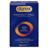 Durex Perfect Feel Premium Non-Latex, prezerwatywy nielateksowe, unikalne uczucie ciepła, 16 sztuk - miniaturka zdjęcia produktu