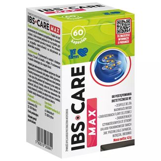 Wegafarm IBS Care Max, 60 kapsułek - zdjęcie produktu