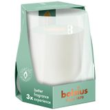 Bolsius Clean Light Light Vanille & Tonkaboon, zestaw startowy, świecznik + wkład zapachowy do świecy - miniaturka zdjęcia produktu