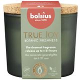 Bolsius True Joy Botanic Freshness, świeca zapachowa z korkowym wieczkiem - miniaturka zdjęcia produktu