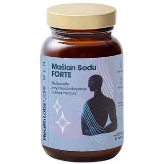 Health Labs Maślan Sodu Forte Men, 60 kapsułek Health Labs Maślan Sodu Forte Men, 60 kapsułek - zdjęcie produktu