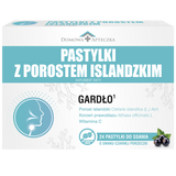 Pastylki z Porostem Islandzkim, smak czarnej porzeczki, 24 pastylek do ssania - miniaturka zdjęcia produktu