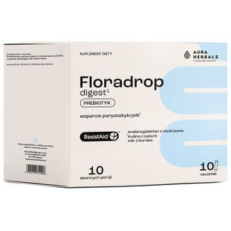 Aura Herbals Floradrop Digest, 20 g x 10 saszetek - zdjęcie produktu