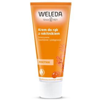 Weleda Hand Care, krem do rąk z rokitnikiem, 50 ml - zdjęcie produktu
