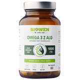 Biowen Omega 3 z alg, 60 kapsułek - miniaturka zdjęcia produktu