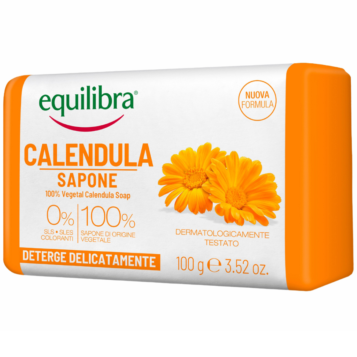 Nieznana Equilibra, mydło nagietkowe, 100 g — Inhaltsstoffe und Bewertung