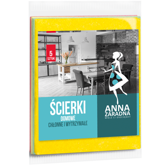 Anna Zaradna, ścierki domowe, 32 x 38 cm, 5 sztuk - zdjęcie produktu