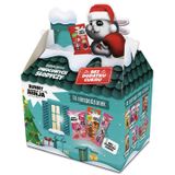 Zestaw Bunny Ninja Świąteczny Domek pełen owocowych słodyczy, 14 niespodzianek USZKODZONE OPAKOWANIE - miniaturka zdjęcia produktu