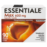 Essentiale Max 600 mg, 90 kapsułek - miniaturka zdjęcia produktu