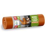 Anna Zaradna, worki do segregacji, BIO, z uszami, brązowe, 60 l, 16 sztuk - miniaturka zdjęcia produktu
