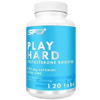 SFD Play Hard Testosterone Booster, 120 tabletek - zdjęcie produktu