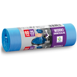 Anna Zaradna, worki na śmieci, uniwersalne, niebieskie, 60 l, 25 sztuk - miniaturka zdjęcia produktu