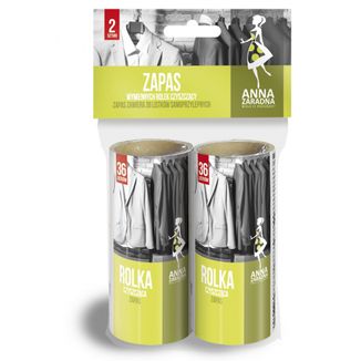 Anna Zaradna, rolka czyszcząca do ubrań, zapas, 2 sztuki - zdjęcie produktu