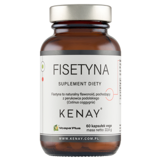 Kenay Fisetyna, 60 kapsułek - zdjęcie produktu
