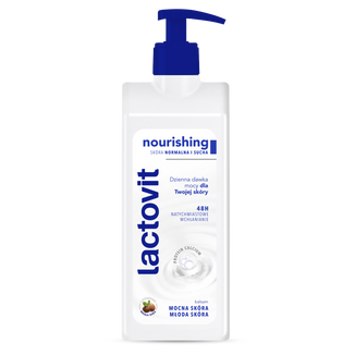 Lactovit Nourishing, balsam do ciała, 400 ml - zdjęcie produktu