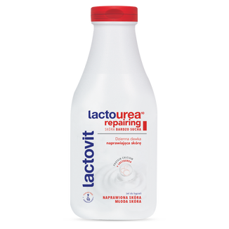 Lactovit Lactourea Repairing, żel do kąpieli, 500 ml Lactovit Lactourea Repairing, żel do kąpieli, 500 ml - zdjęcie produktu