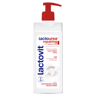 Lactovit Lactourea Repairing, balsam do ciała, 400 ml USZKODZONE OPAKOWANIE - zdjęcie produktu