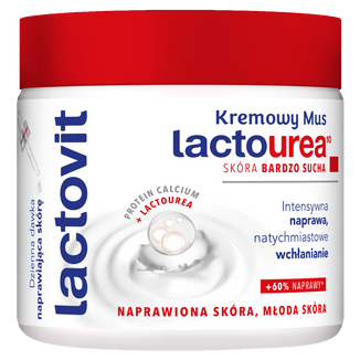 Lactovit Lactourea, mus do ciała, 400 ml - zdjęcie produktu