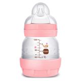 MAM Perfect Start Anti-Colic, butelka antykolkowa, ze smoczkiem silikonowym, Sealife, girl, od urodzenia, 130 ml USZKODZONE OPAKOWANIE - miniaturka zdjęcia produktu