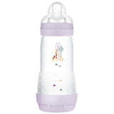 MAM Perfect Start Anti-Colic, butelka antykolkowa, ze smoczkiem silikonowym, Planet Love, girl, od 4 miesiąca, 320 ml - miniaturka zdjęcia produktu
