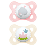 MAM Original, smoczek uspokajający, 2-6 miesięcy, silikonowy, ortodontyczny, Sealife, girl, 2 sztuki - miniaturka zdjęcia produktu