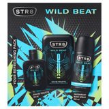 Zestaw STR8 Wild Beat, woda toaletowa, 50 ml + dezodorant w sprayu, 150 ml - miniaturka zdjęcia produktu