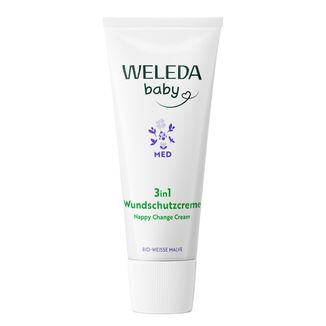 Weleda Baby Med 3w1, krem ochronny przeciw odparzeniom, od 1 dnia życia, 50 ml - zdjęcie produktu