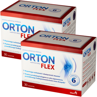 Zestaw Orton Flex, smak czarnej porzeczki, 2 x 30 saszetek - zdjęcie produktu