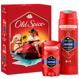 Zestaw Old Spice Captain, dezodorant w sztyfcie, 50 ml + żel pod prysznic 3w1, 250 ml - miniaturka zdjęcia produktu