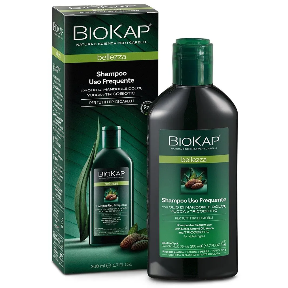 Biokap Biokap Bellezza, szampon do częstego użycia, 200 ml