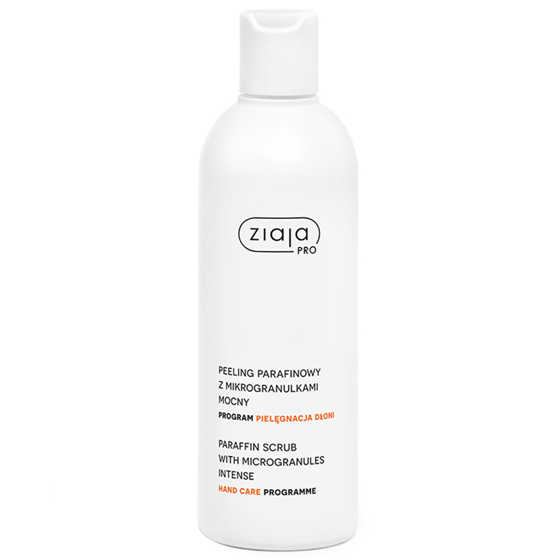 Nieznana Ziaja Pro, peeling parafinowy z mikrogranulkami do pielęgnacji dłoni, mocny, 270 ml — Składniki i ocena