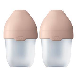 Zestaw Lovi Mammafeel, butelka niemowlęca, ze smoczkiem mini, od urodzenia, 2 x 150 ml - zdjęcie produktu