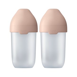 Zestaw Lovi Mammafeel, butelka niemowlęca, ze smoczkiem o wolnym przepływie, od 3 miesiąca, 2 x 250 ml - zdjęcie produktu