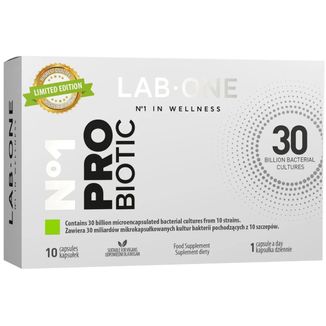 Lab One No 1 Probiotic, 10 kapsułek - zdjęcie produktu