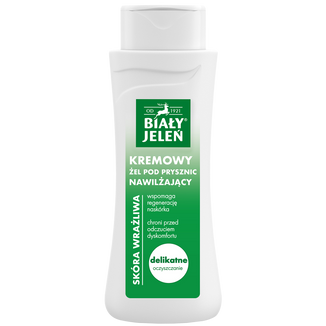 Biały Jeleń, żel pod prysznic, nawilżający, 300 ml Biały Jeleń, żel pod prysznic, nawilżający, 300 ml - zdjęcie produktu