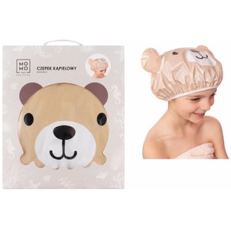 Momo Way, czepek kąpielowy dziecięcy, miś - zdjęcie produktu