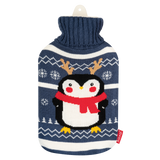 Soxo, termofor w pokrowcu, biały, pingwin, 1,8 l USZKODZONE OPAKOWANIE - miniaturka zdjęcia produktu