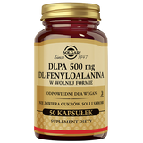 Solgar DLPA 500 mg, 50 kapsułek Solgar DLPA 500 mg, 50 kapsułek - miniaturka zdjęcia produktu
