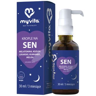 MyVita Krople na Sen, krople, 30 ml - zdjęcie produktu