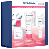 Zestaw Bioderma XMASS Sensibio, kojący krem do twarzy, 40 ml + krem pod oczy, 15 ml + woda micelarna, 100 ml - miniaturka zdjęcia produktu