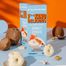 Allnutrition Fitking Delicious Donut Cookie Coconut and Caramel, ciastka z masą karmelową z wiórkami kokosowymi w polewie mlecznej, bez dodatku cukru, 128 g KRÓTKA DATA - miniaturka 2 zdjęcia produktu
