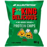 Allnutrition Fitking Delicious Protein Chips Pizza, chipsy o smaku pizzy, 60 g - miniaturka zdjęcia produktu