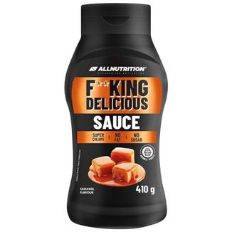 Allnutrition Fitking Delicious Sauce Caramel, sos o smaku karmelowym, bez dodatku cukru, 410 g - zdjęcie produktu